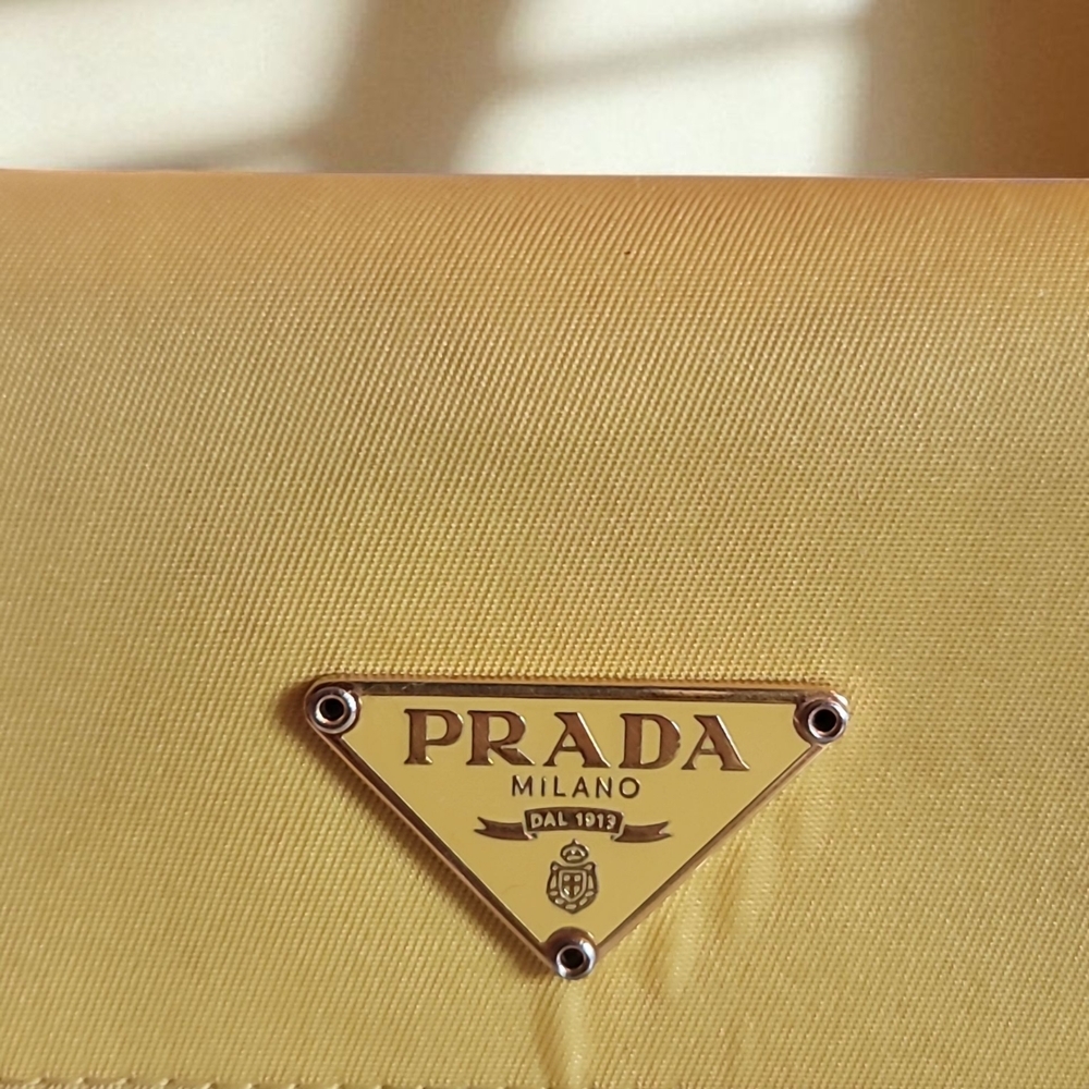 Prada Gold Chain Wallet EUC - Picture 2 of 13